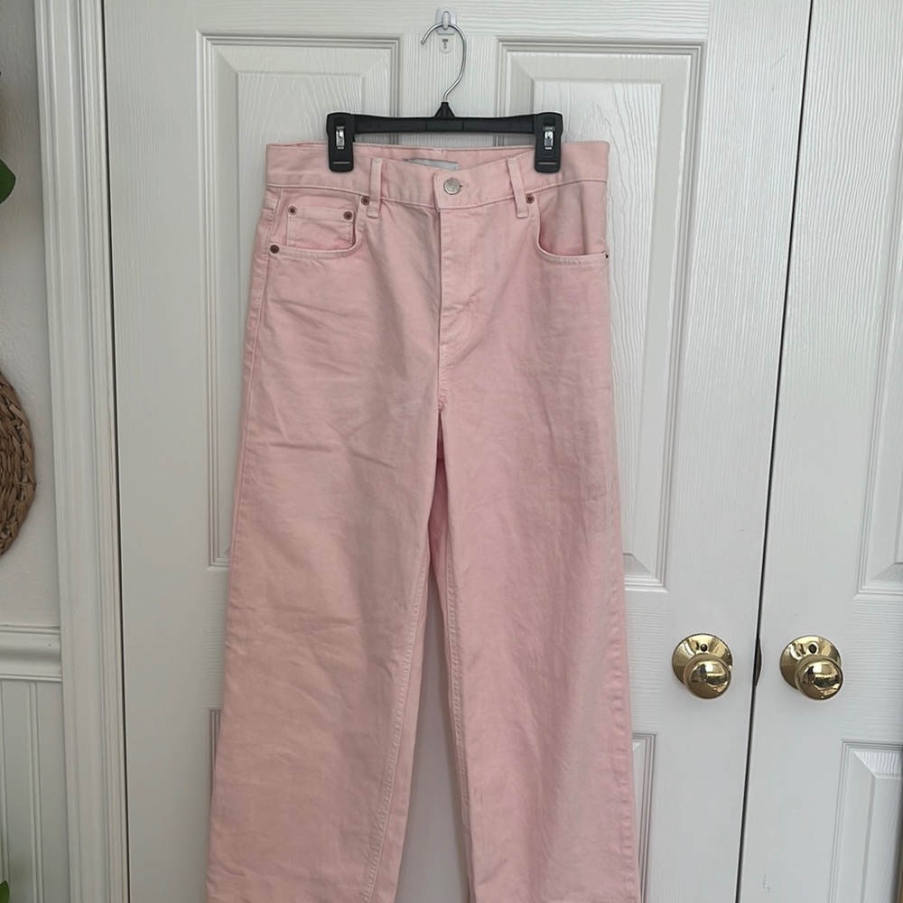 Zara pink jeans.
